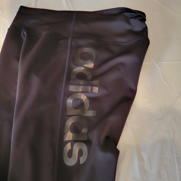Adidas Black Leggings ,size Small (24) - Picture 1 of 6